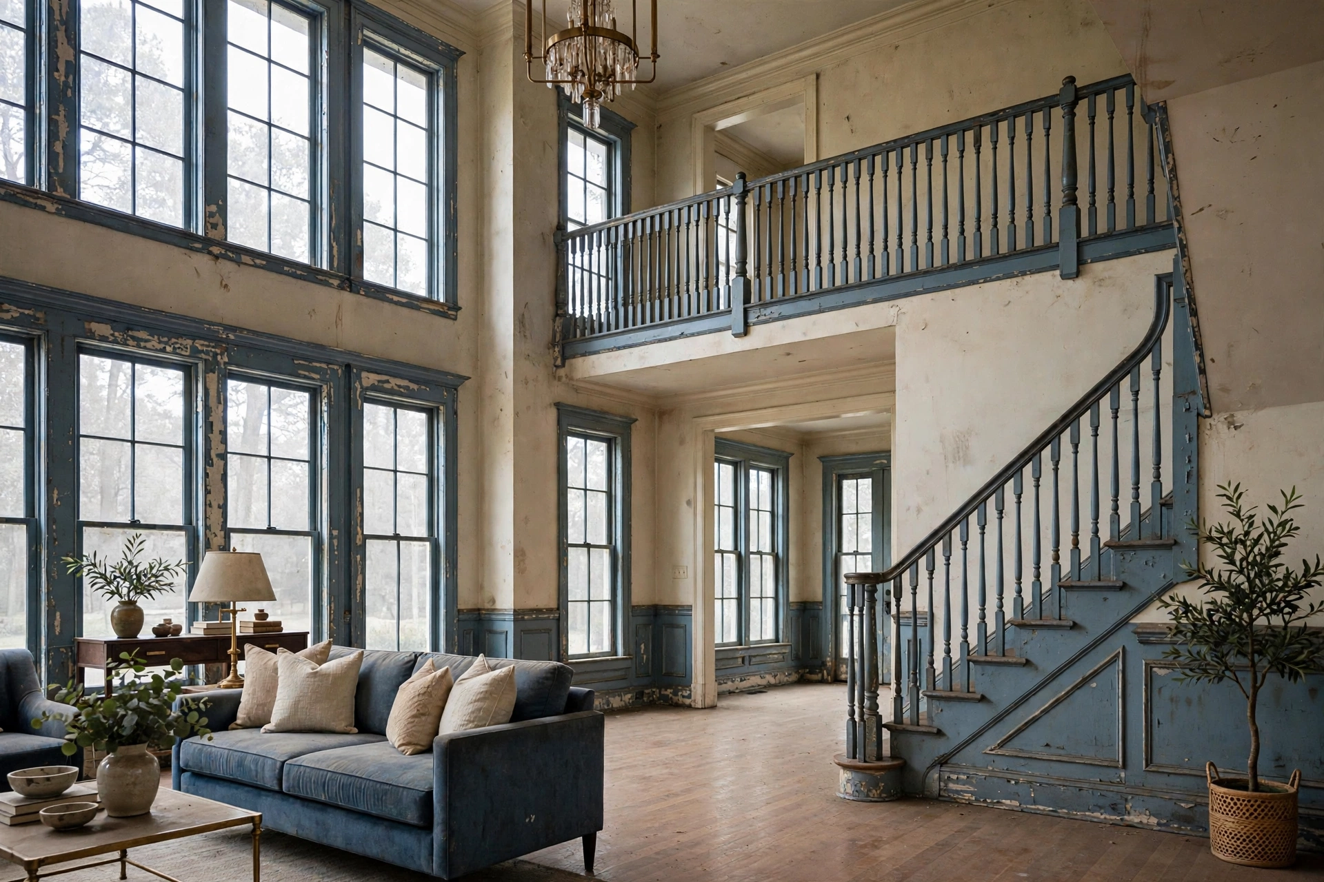 Before photo, Interior Painting in Woodmore, by Bowie Painting Company