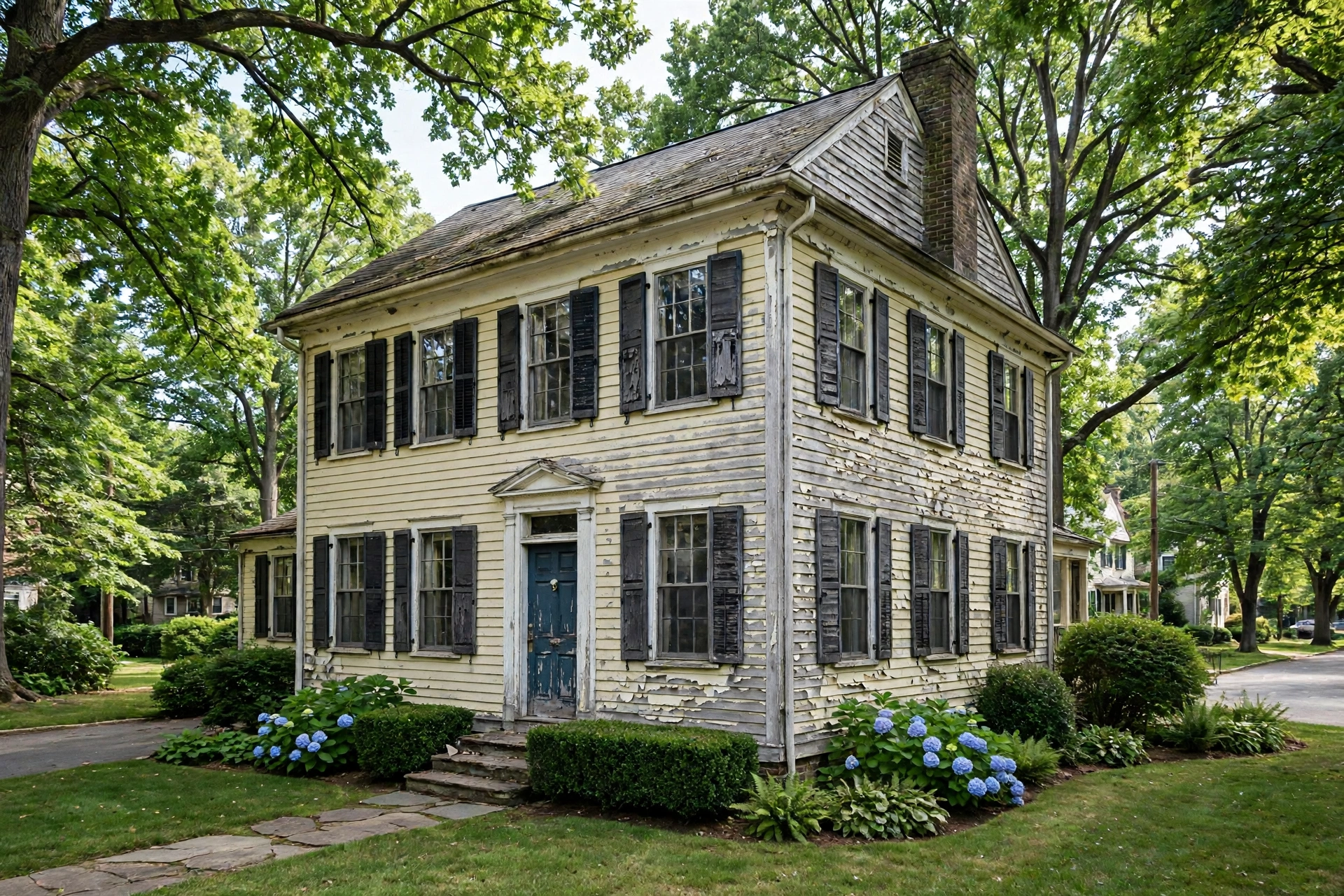 Before photo,  Lead-Safe Painting for Pre-1978 Homes in Long Ridge, by Bowie Painting Company