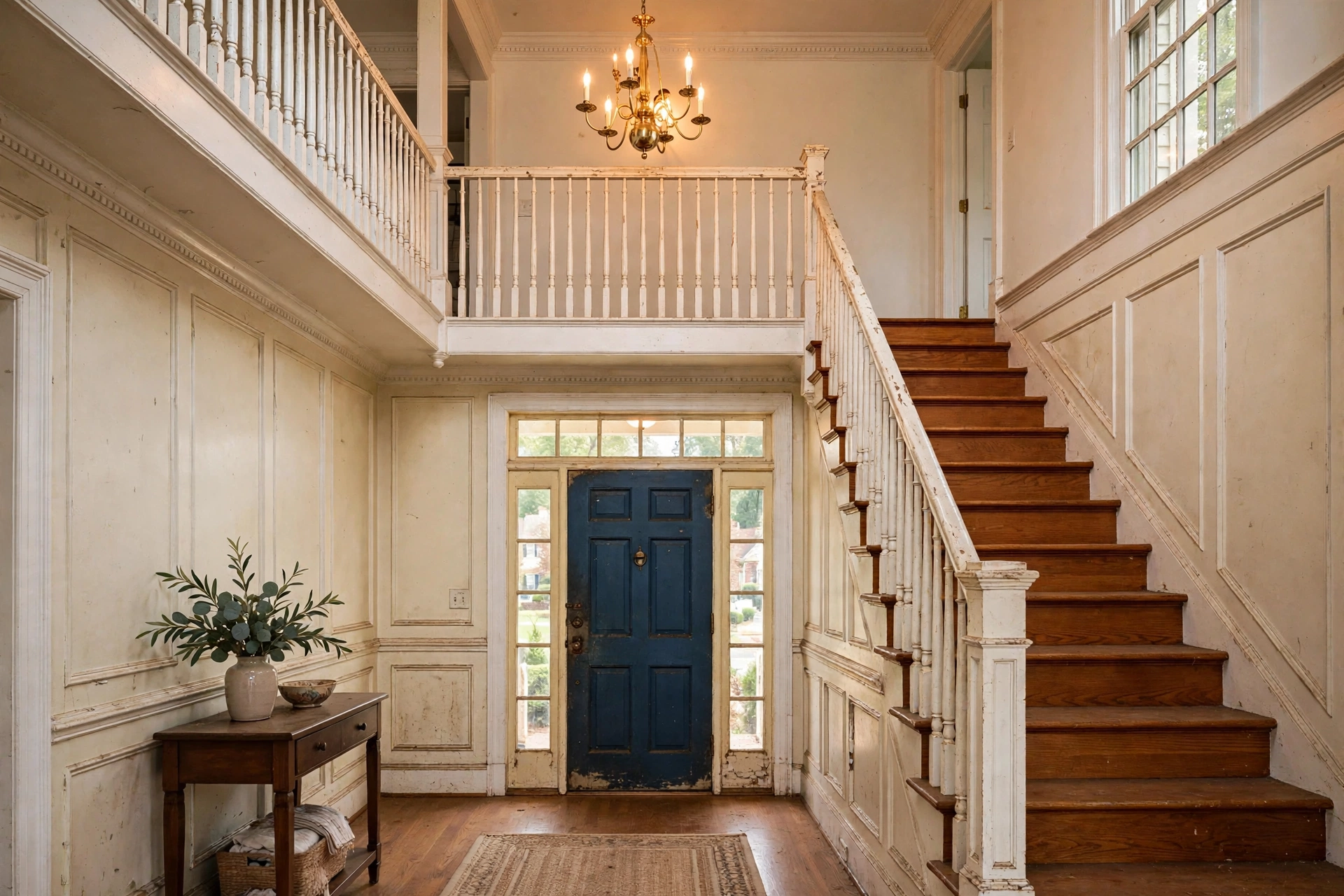 Before photo, Trim and Door Painting in Woodmore, by Bowie Painting Company